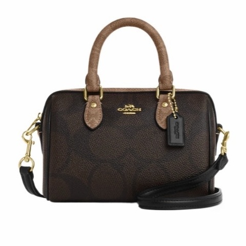 Coach 女士 Rowan 迷你斜挎包均碼碼17.5cm*10cm*12cm