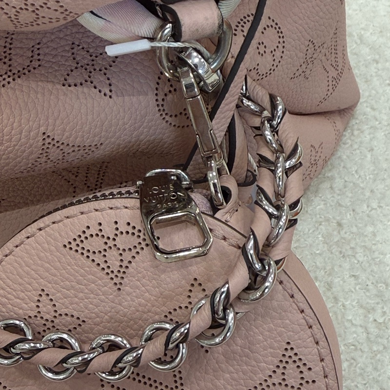 LV 熱門Bella 粉色束口水桶包-5