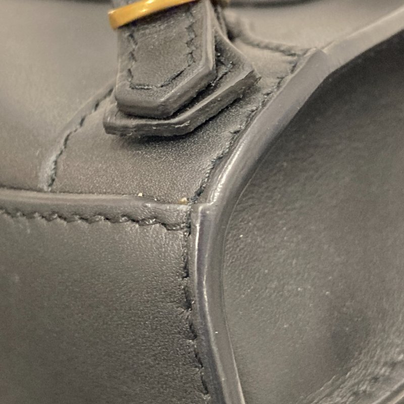 BALENCIAGA 巴黎世家 NEO CLASSIC NANO MINI機車包 牛皮 黑色 銀釦-12