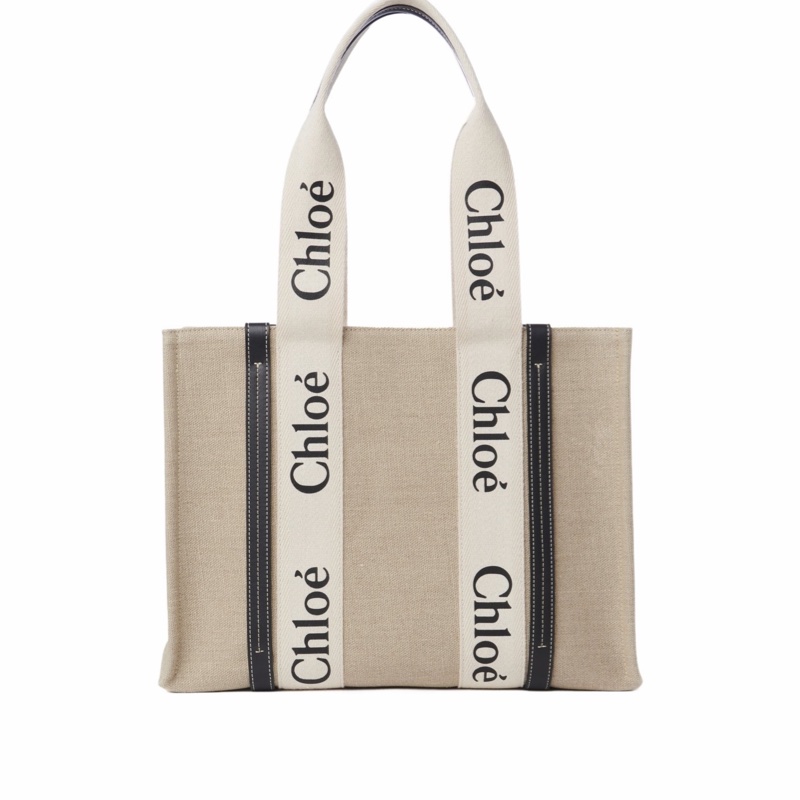 Chloe 女士 中號 Woody 單肩包均碼碼37cm*12cm*26cm-1