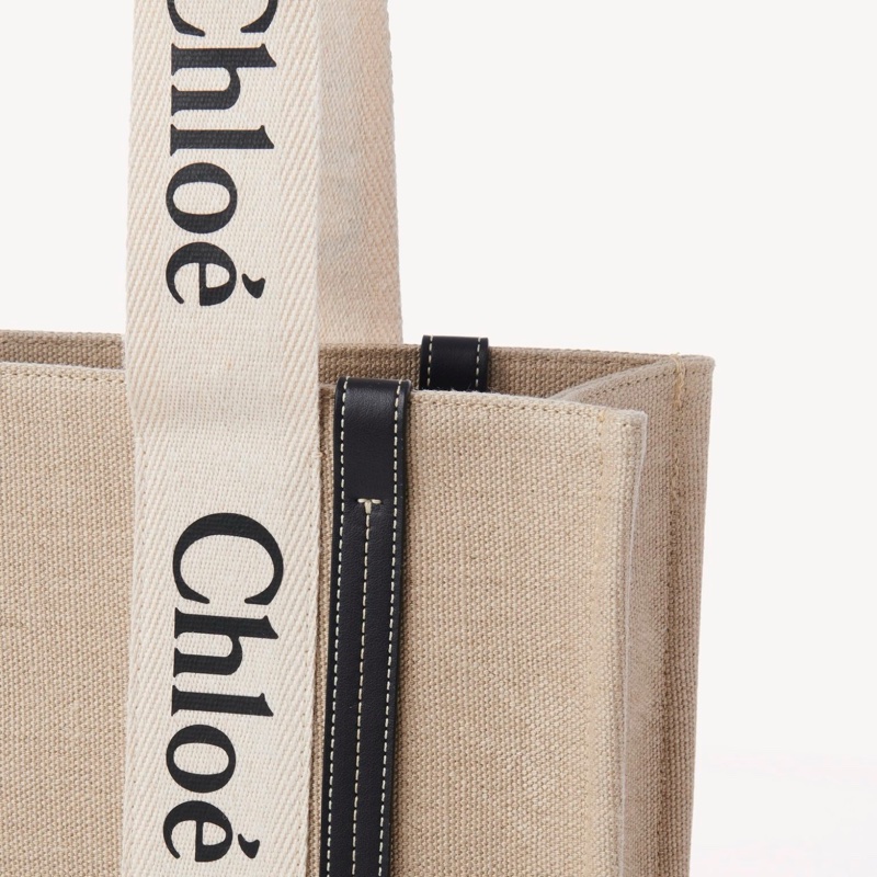 Chloe 女士 中號 Woody 單肩包均碼碼37cm*12cm*26cm-3
