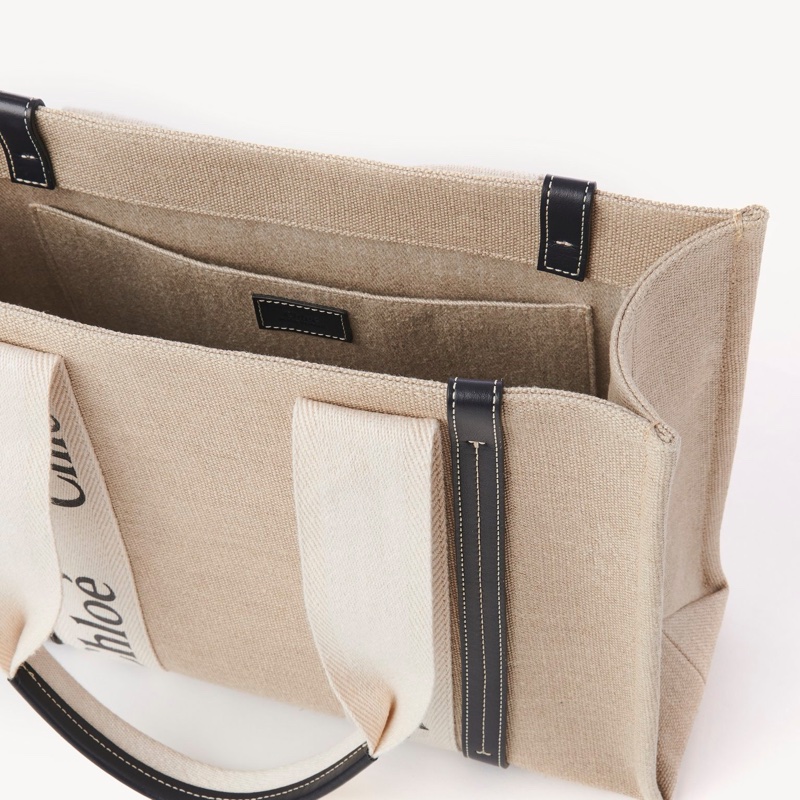 Chloe 女士 中號 Woody 單肩包均碼碼37cm*12cm*26cm-4