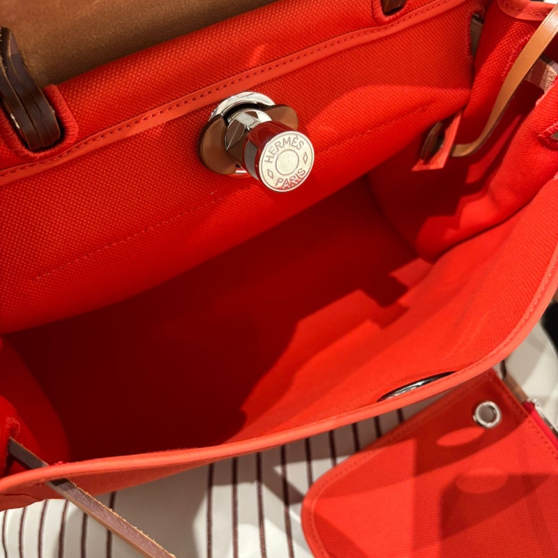 Hermes herbag 31,STAMP C, capucine ,-6