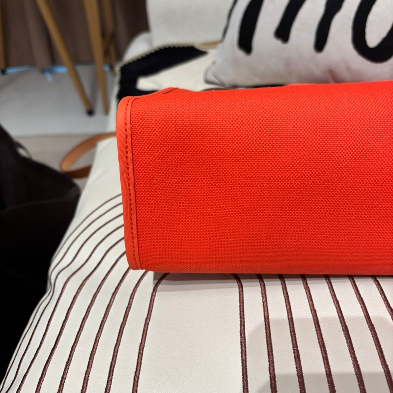 Hermes herbag 31,STAMP C, capucine ,-9