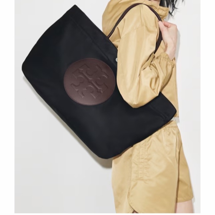Tory Burch 女士 ELLA 扭結手提包均碼碼43.5cm*13cm*33cm-3