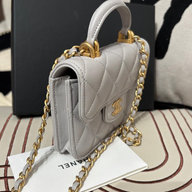 Chanel Small Timeless Classic Handle With Chain-1