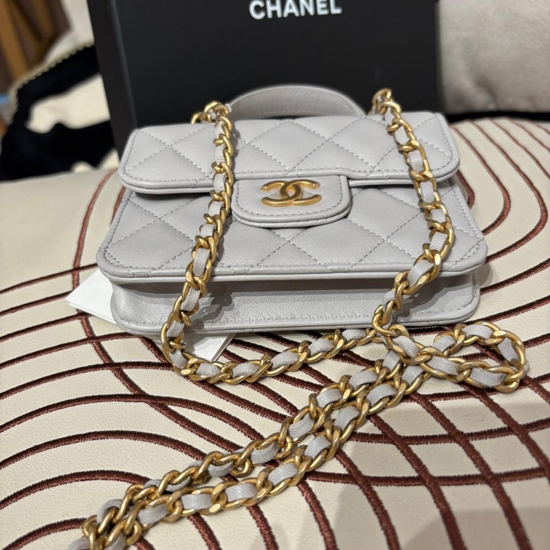 Chanel Small Timeless Classic Handle With Chain-7
