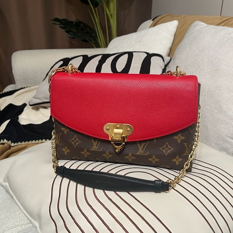 Lv Saint Placide Monogram Chain Shoulder Bag M43713