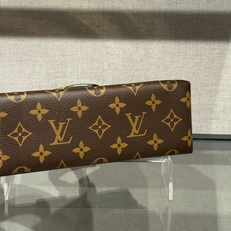 💼 LV Locky BB 黑拼老花鎖頭包 + J02287 經典老花拼紅寬肩帶(極值成套出售)-10
