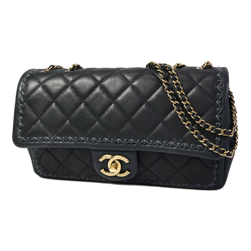 CHANEL 牛皮皮革Chain Shoulder Bag鏈帶肩背袋-2