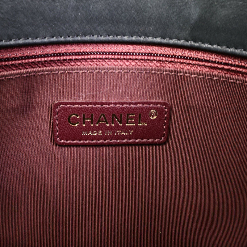 CHANEL 牛皮皮革Chain Shoulder Bag鏈帶肩背袋-5