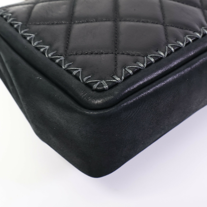 CHANEL 牛皮皮革Chain Shoulder Bag鏈帶肩背袋-13