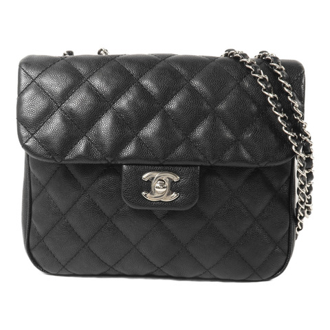 CHANEL 牛皮皮革Chain Shoulder鏈帶肩背袋
