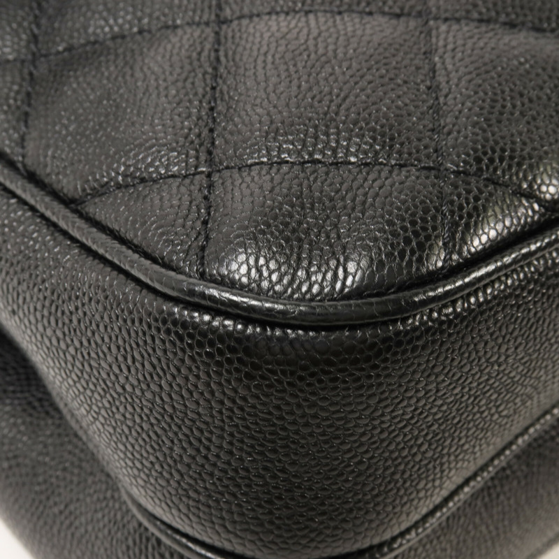 CHANEL 牛皮皮革Chain Shoulder鏈帶肩背袋-10