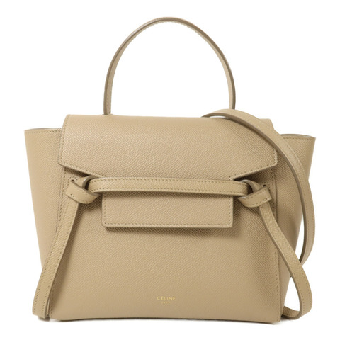 CELINE 牛皮皮革Nano Belt Bag手挽肩背兩用袋