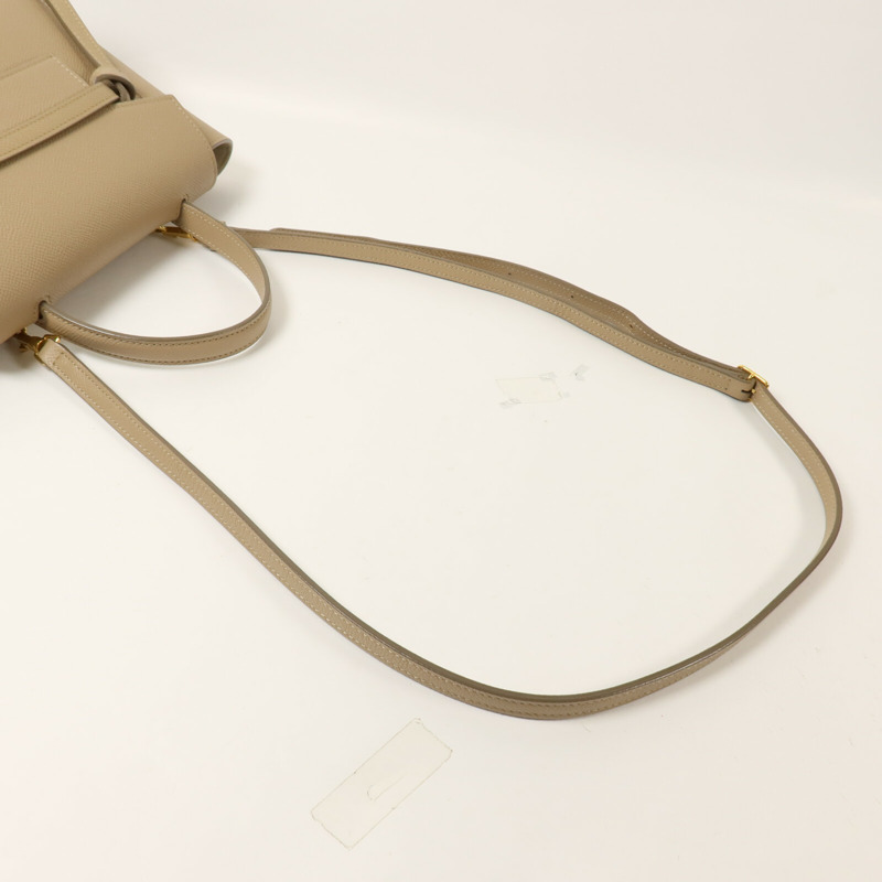 CELINE 牛皮皮革Nano Belt Bag手挽肩背兩用袋-8