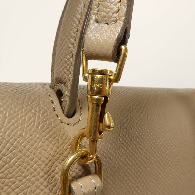 CELINE 牛皮皮革Nano Belt Bag手挽肩背兩用袋-10