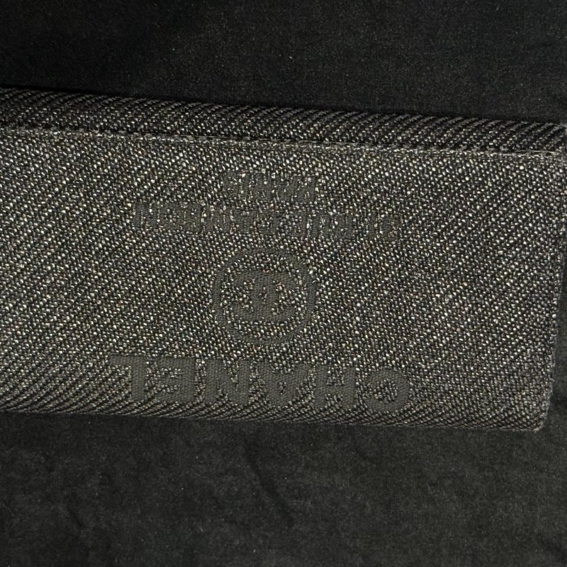🖤 Chanel Deauville 經典黑色帆布皮夾/長夾-0