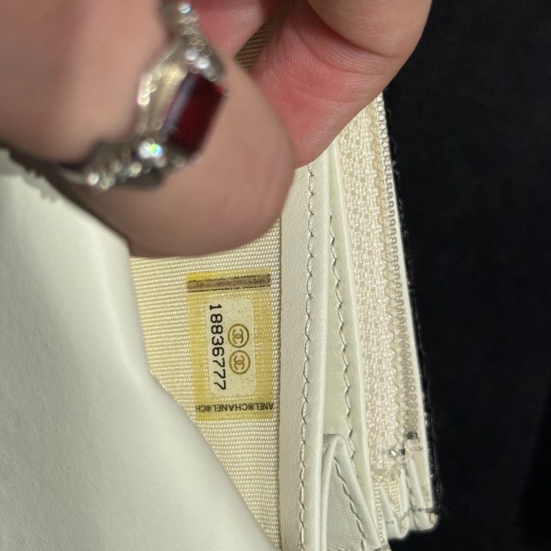 🖤 Chanel Deauville 經典黑色帆布皮夾/長夾-6