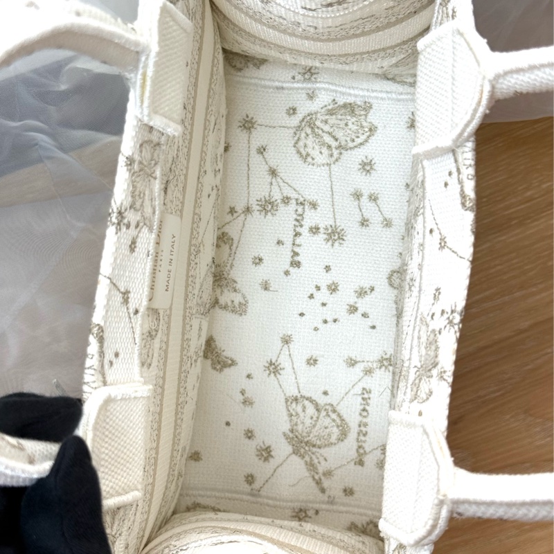 (聖誕節限定🎄)Dior蝴蝶白金小號托特包-5
