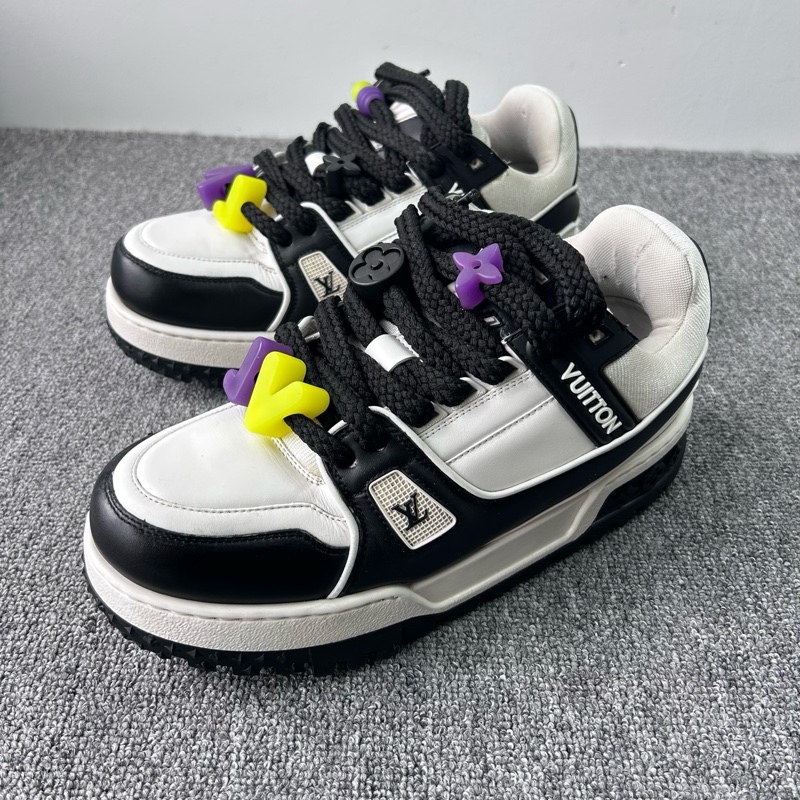 Louis Vuitton 路易威登 LV 胖丁trainer maxi 黑白/尺碼:40-0