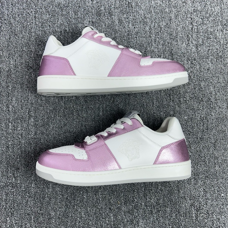 VERSACE範思哲 白粉 板鞋 尺碼:41碼 成色:99新-3