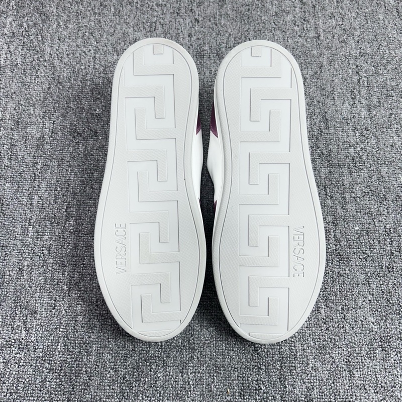 VERSACE範思哲 白粉 板鞋 尺碼:41碼 成色:99新-7