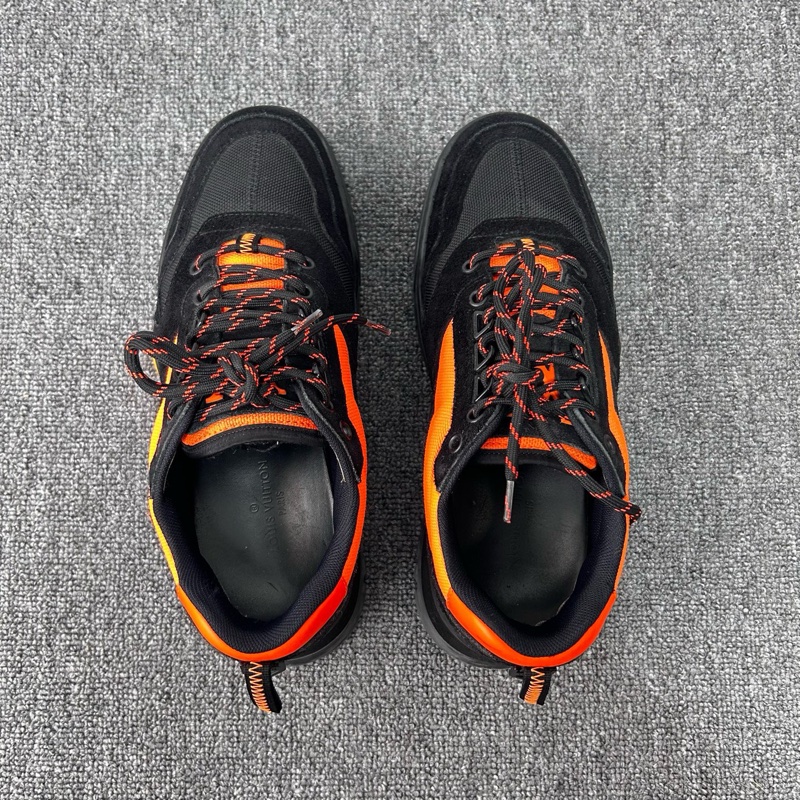 Louis Vuitton 路易威登 LV 黑橙hiking運動鞋 徒步鞋 39.5碼 5.5碼/內長265 98新-2
