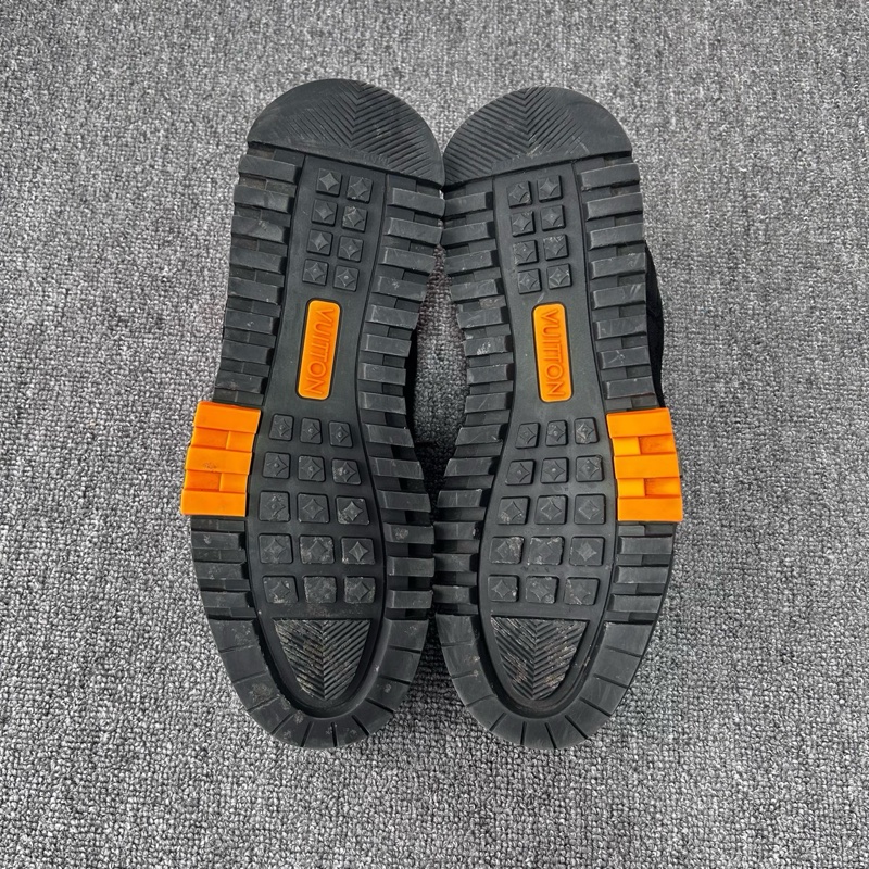 Louis Vuitton 路易威登 LV 黑橙hiking運動鞋 徒步鞋 39.5碼 5.5碼/內長265 98新-7