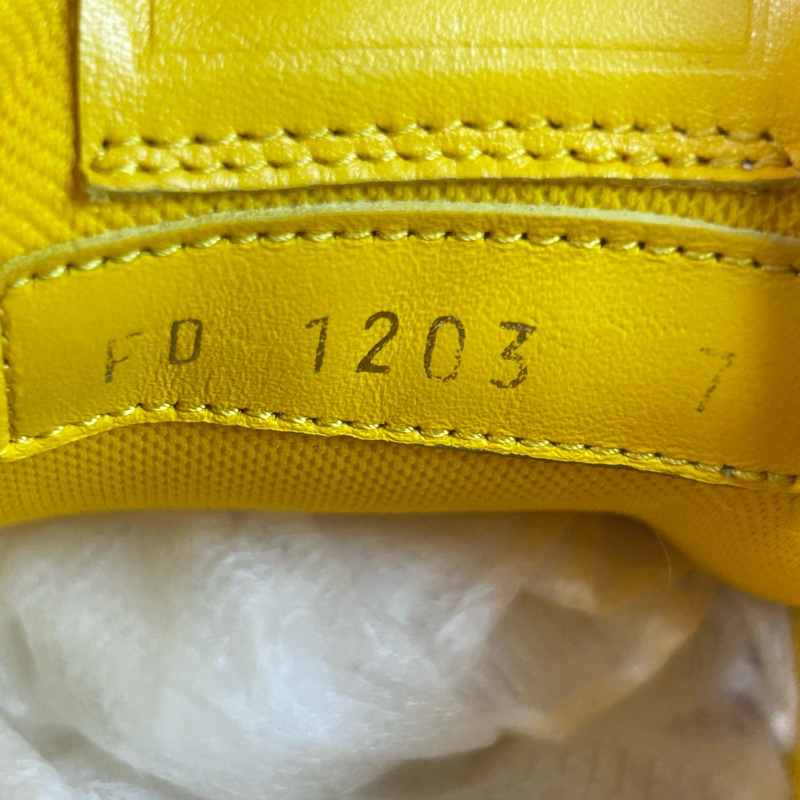 Louis Vuitton 路易威登 黑黃棋盤格Trainer/95新 41碼 /7碼-6