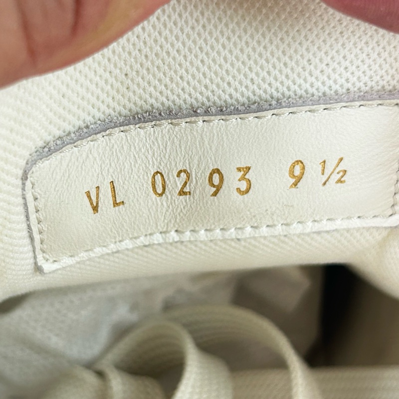 LOUIS VUITTON 路易威登 LV TRAINER 粉綠黑馬卡龍 休閒鞋/43.5碼 /9.5碼 98新-6