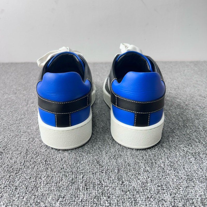 愛馬仕/Hermes Freestyle 厚底藍黑拼色板鞋 /40.5碼 98新-5