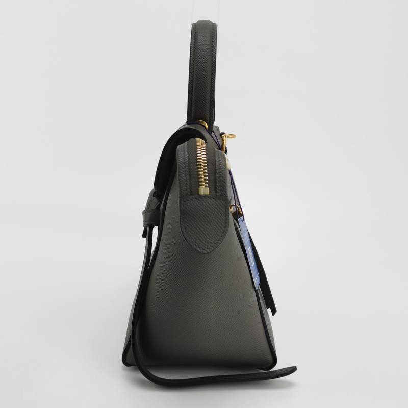 Celine Belt鯰魚包Micro牛皮純色紐結飾帶斜背包單肩包-2