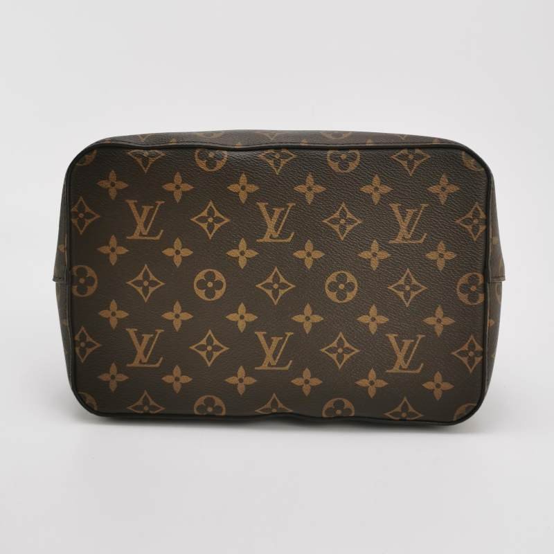 Louis Vuitton (LV) NÉONOÉ中型牛皮Monogram印花抽繩肩背包晶片款-5