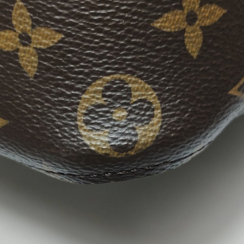 Louis Vuitton (LV) NÉONOÉ中型牛皮Monogram印花抽繩肩背包晶片款-16