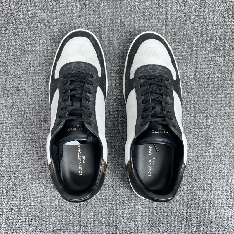 Louis Vuitton 路易威登 LV Rivoli黑白老花休閒板鞋/97新/42.5碼-2