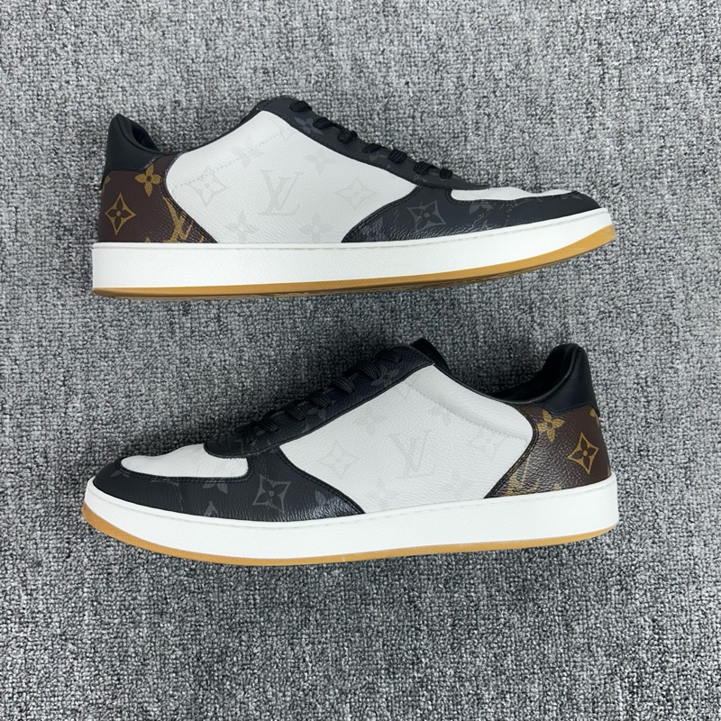 Louis Vuitton 路易威登 LV Rivoli黑白老花休閒板鞋/97新/42.5碼-4