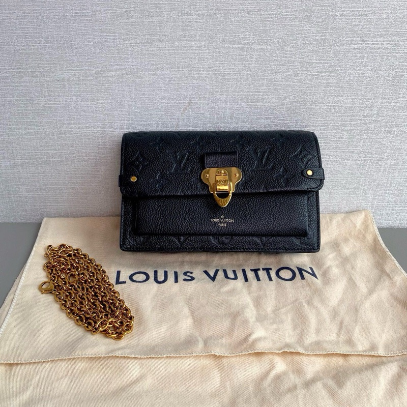 👜Louis Vuitton路易威登|Vivian WOC鏈條包|芯片款98新-1