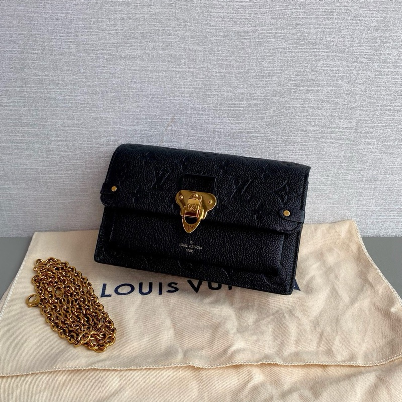 👜Louis Vuitton路易威登|Vivian WOC鏈條包|芯片款98新-3