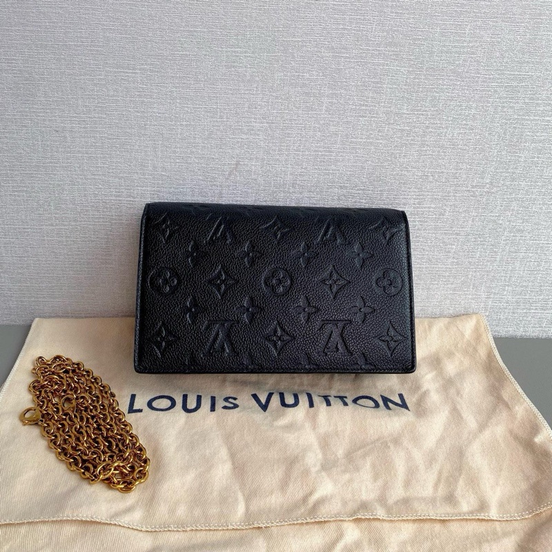 👜Louis Vuitton路易威登|Vivian WOC鏈條包|芯片款98新-4