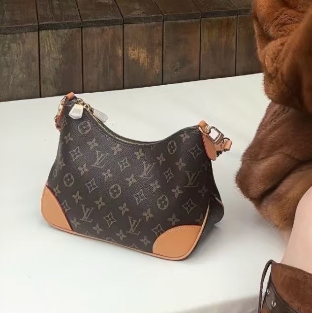 👜LV路易威登|老花黃牛角包|98新芯片款-0