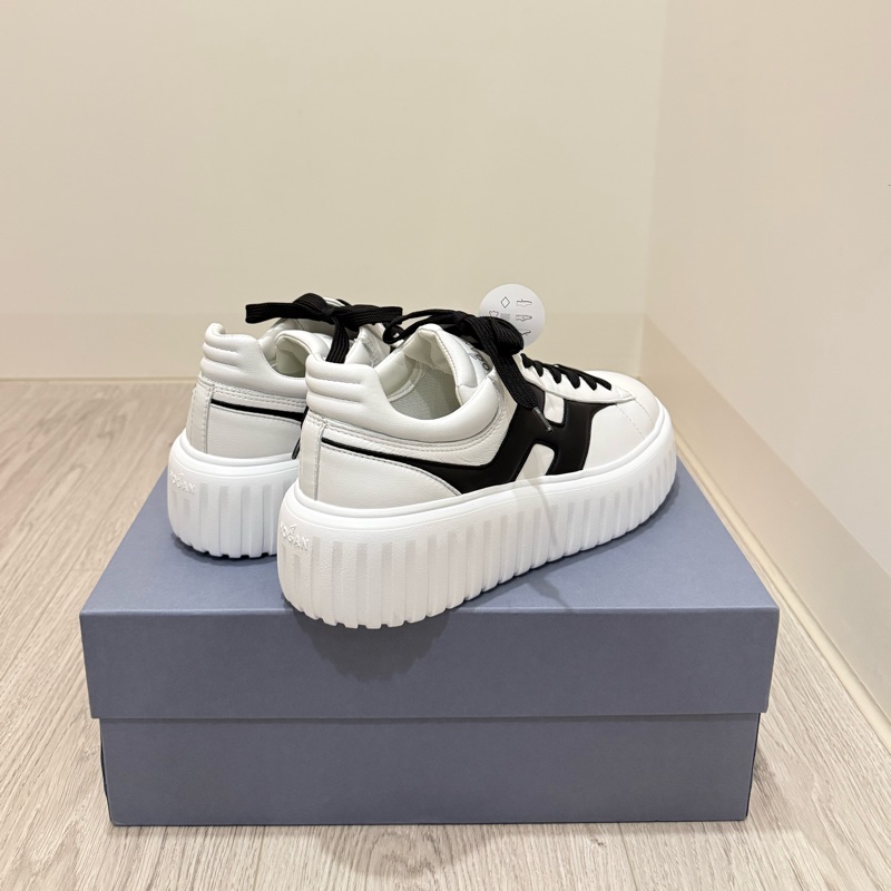 Hogan 女款 H-Stripes 厚底餅乾鞋-4