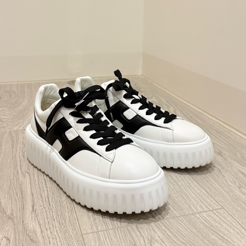 Hogan 女款 H-Stripes 厚底餅乾鞋-5