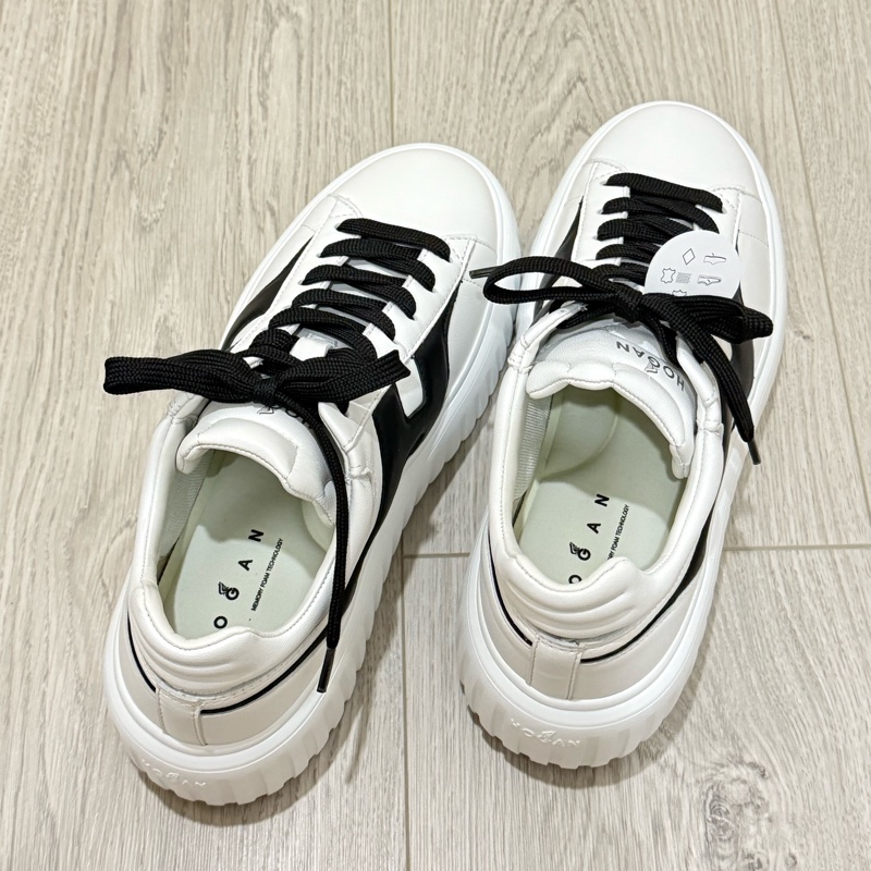 Hogan 女款 H-Stripes 厚底餅乾鞋-7