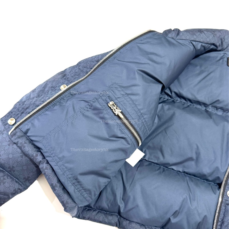 Chrome hearts Puffer Jacket💙-4