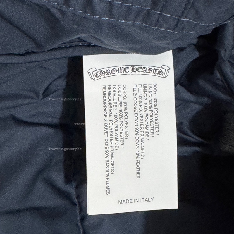 Chrome hearts Puffer Jacket💙-6