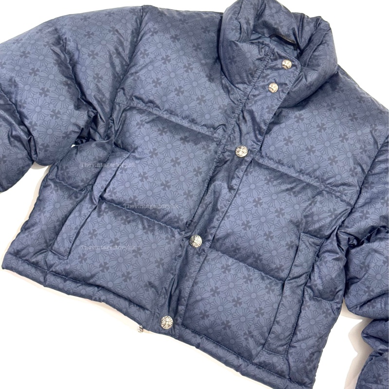 Chrome hearts Puffer Jacket💙-7