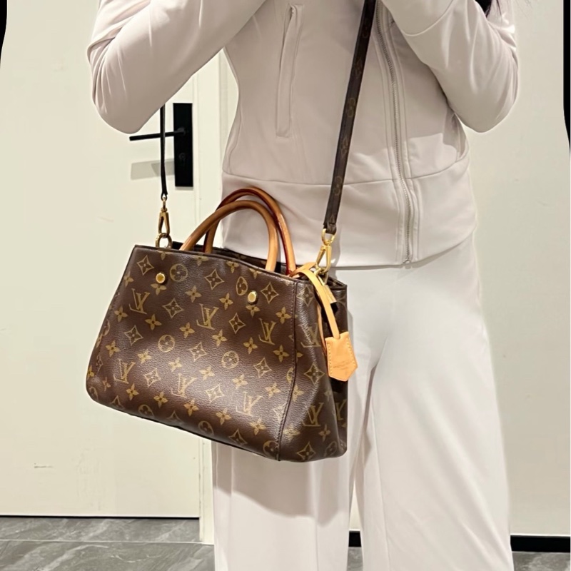 LV 小号Montaigne经典老花蒙田包-3