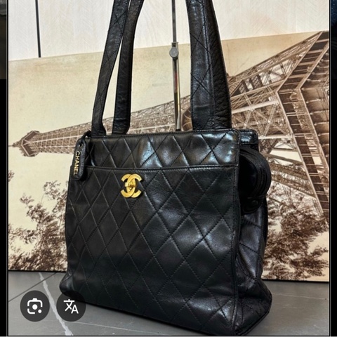 （裸包）Chanel菱格紋經典古董包 肩背包 VINTAGE 絕版