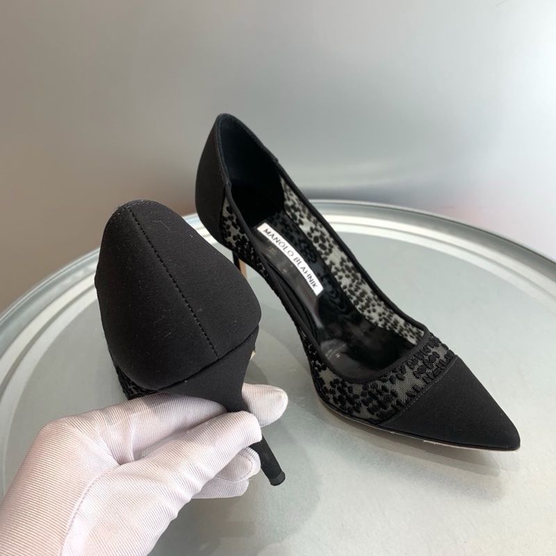 MANOLO BLAHNIK 蕾丝高跟鞋-2